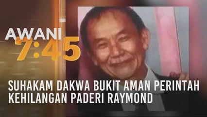 SUHAKAM dakwa Bukit Aman perintah kehilangan Paderi Raymond