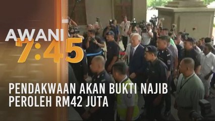 Pendakwaan akan bukti Najib peroleh RM42 juta