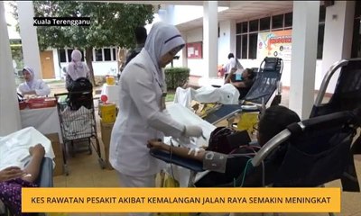 Kes rawatan pesakit akibat kemalangan jalan raya semakin meningkat