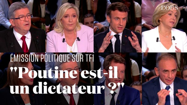 Poutine est-il un dictateur ? Ce que 8 candidats à la présidentielle ont répondu sur TF1