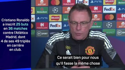 8es - Rangnick : "Ronaldo peut faire la différence"