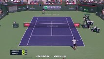 Medvedev v Monfils | ATP Indian Wells | Match Highlights