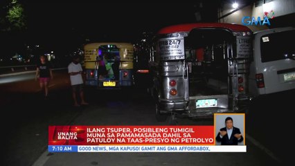 Ilang tsuper, posibleng tumigil  muna sa pamamasada dahil sa patuloy na OPH | UB