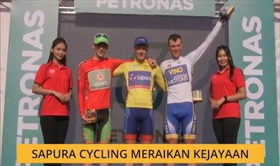 Sapura Cycling meraikan kejayaan