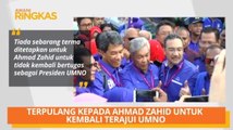 AWANI Ringkas: Terpulang kepada Ahmad Zahid untuk kembali terajui UMNO, Wujudkan pusat khas untuk pesakit dadah yg mental