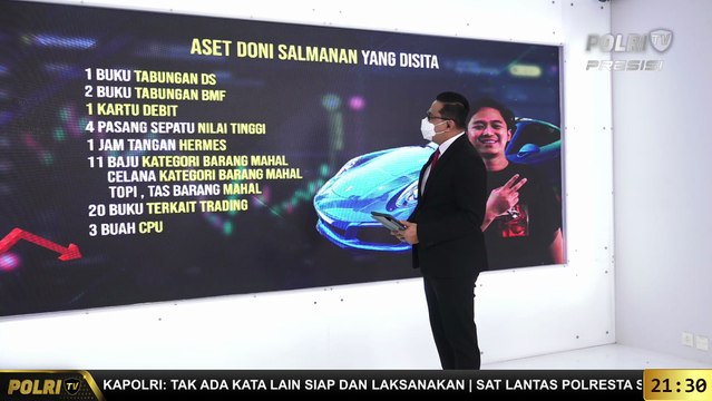 Grafis Aset Doni Salmanan Yang Disita Serta Ciri Tindak Pindana Atas Pencucian Uang