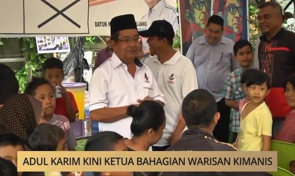 Khabar Dari Sabah: Adul Karim kini Ketua Bahagian Warisan Kimanis & Edith sekeluarga dapat rumah
