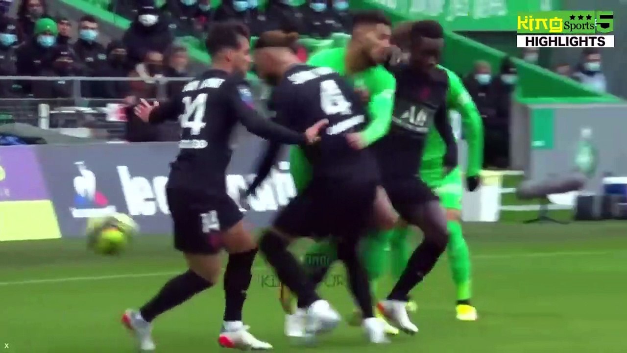 PSG vs St Etienne 5-1 Highlights  2O22