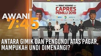 Antara gimik dan pengundi atas pagar, mampukah undi dimenangi?