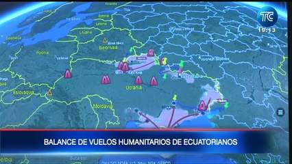 De 850 ecuatorianos que habían en Ucrania han logrado retornar 711, según Cancillería