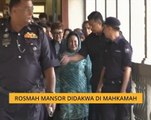 Rosmah Mansor didakwa