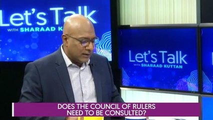 Let's Talk: ICC - Does the Council of Rulers Need to be Consulted?