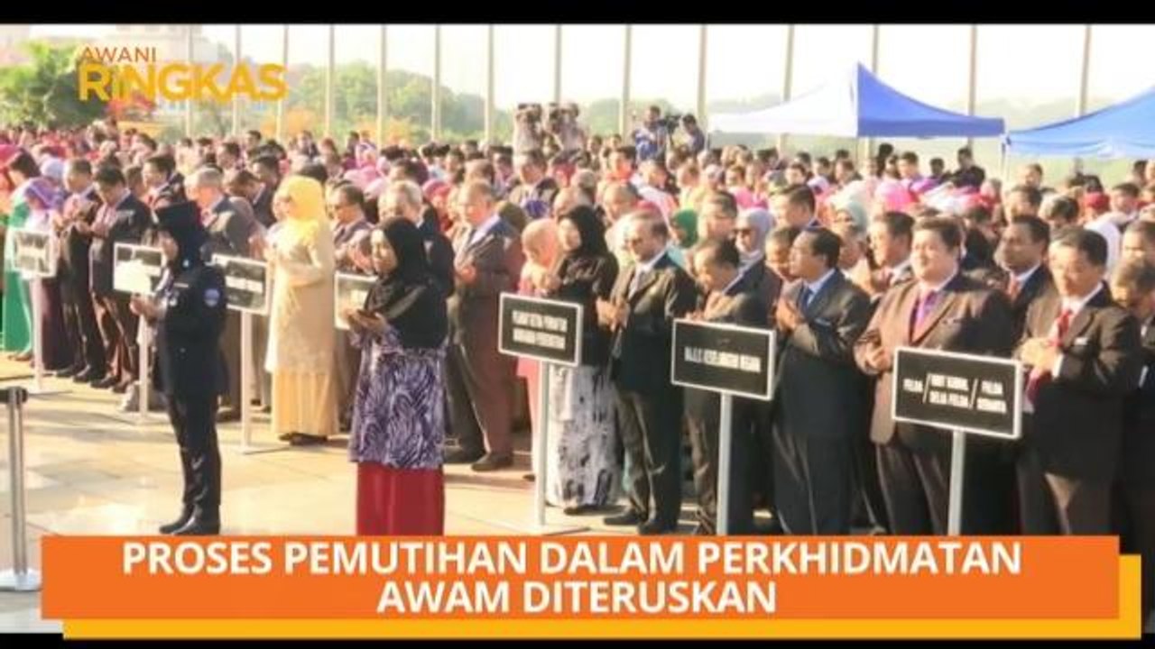 AWANI Ringkas: Proses pemutihan dalam perkhidmatan awam, Statut Rom & Pilpres 2019