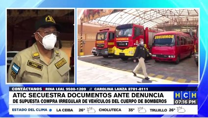 ¡ATIC le cae al Cuerpo de Bomberos!