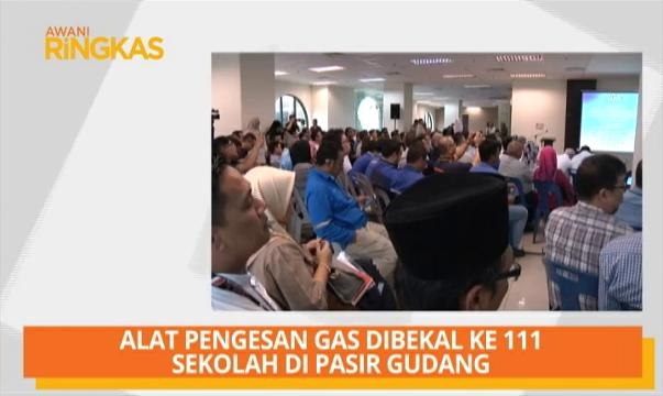 AWANI Ringkas: Alat pengesan gas dibekal ke 111 sekolah di Pasir Gudang