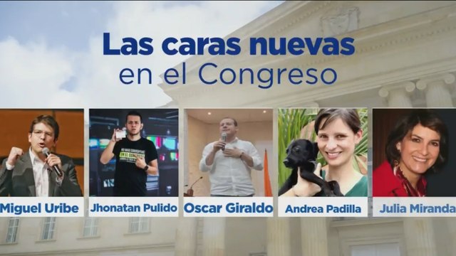 Las caras nuevas que llegan al Congreso de la República tras los comicios