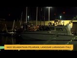 NGO selamatkan pelarian, langgar larangan Itali