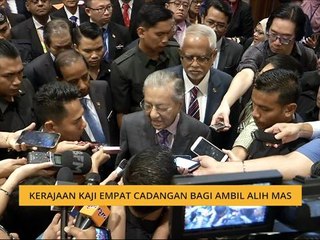 Kerajaan kaji empat cadangan bagi ambil alih MAS