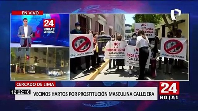 Prostitución masculina callejera: “realizan actos obscenos a plena luz del día”
