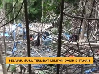 Pelajar, guru terlibat militan Daish ditahan