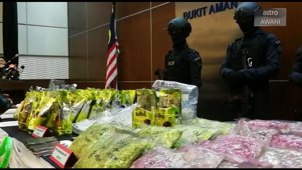 Polis tumpaskan sindiket memproses dadah bernilai RM10 juta