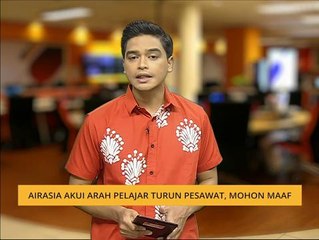 AirAsia akui arah pelajar turun pesawat, mohon maaf
