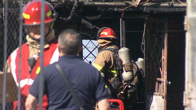 Incendio en un complejo de departamentos en la zona central de El Paso