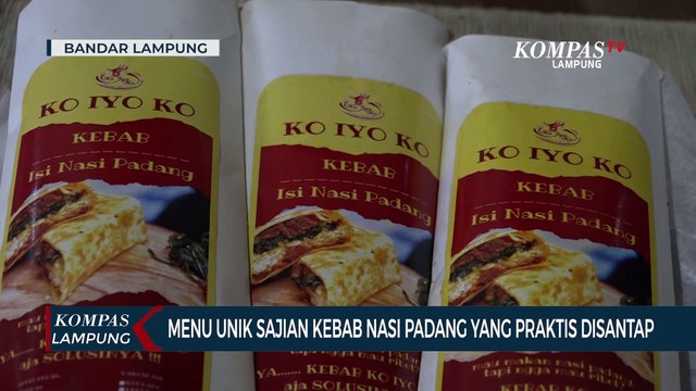 Menu Unik Sajian Kebab Nasi Padang yang Praktis Disantap