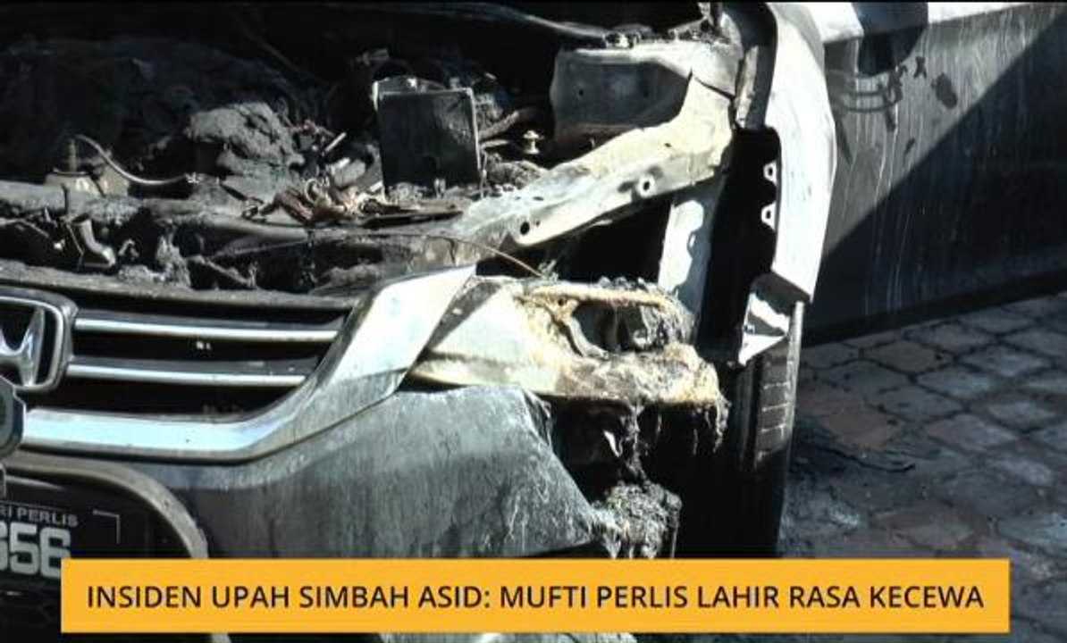 Insiden upah simbah asid: Mufti Perlis lahir rasa kecewa