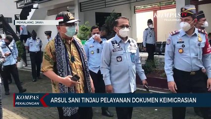 Arsul Sani Tinjau Pelayanan Dokumen Keimigrasian