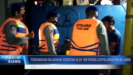 Ditpolaruid Polda Jambi Cegah Penyelundupan Minyak Goreng & CPO ke Luar Negeri