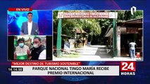 ¡Orgullo Nacional! Parque Nacional Tingo María recibe premio