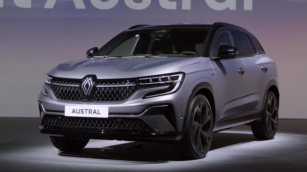 Der neue Renault Austral - Markentypische Lichtsignatur und LED-Scheinwerfer
