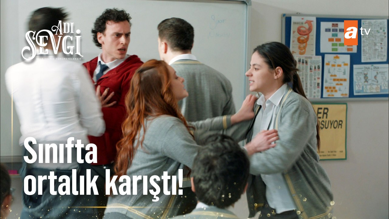 Sınıfta kavga çıkıyor! - Adı Sevgi 1. Bölüm