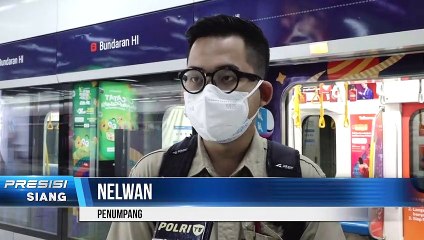 Operasional MRT Sudah Normal, Kapasitas Penumpang 100 Persen