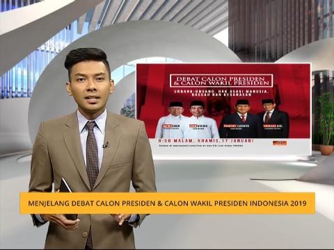 Komen Tengahari 17 Jan: Menjelang debat calon Presiden & calon wakil Presiden Indonesia 2019