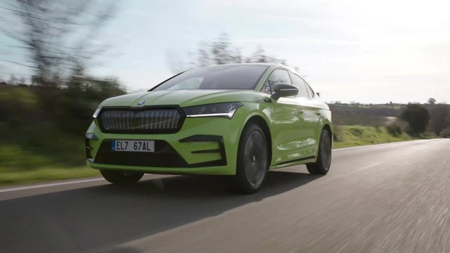 SKODA ENYAQ COUPÉ RS iV Driving Video