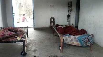 निमर्म हत्या.. खेत में सो रहे बुजुर्ग दम्पत्ति को काट दिया , दीवारों पर मिले खून के छीटे