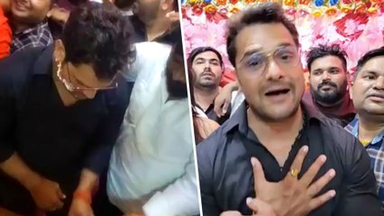 फिल्म 'बोल राधा बोल' के सेट पर खेसारी लाल यादव का मनाया गया जन्मदिन, देखे खास वीडियो