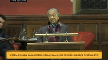 Komen Pagi 19 Jan: Sistem pilihan raya membuktikan Malaysia sebuah negara demokratik