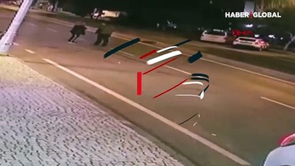 Büyükçekmece'de eski eşini sokak ortasında darp eden saldırgan serbest kaldı