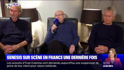 Genesis de passage à Paris pour leur ultime tournée cette semaine