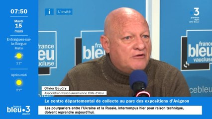 Olivier Baudry, invité de France Bleu Vaucluse