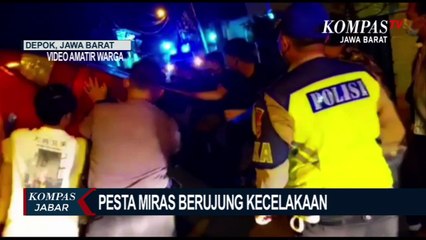 Sopir Angkot Mabuk Tabrak Pagar Rumah