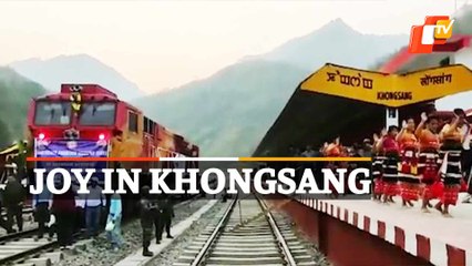 VIDEO | Manipur People Express Joy With Traditional Dance As Khongsang Gets Rail Connectivity