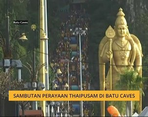Sambutan perayaan Thaipusam di Batu Caves