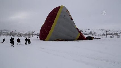 Kapadokya'yı ziyaret eden yabancı turistler, savaşın son bulmasını istiyor