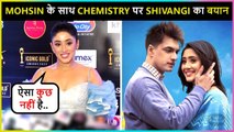 Shivangi Joshi Reacts On Chemistry With Mohsin Khan | Iconic Gold Awards 2022