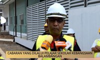 Khabar Dari Sabah: Cabaran yang dilalui pelajar Sekolah Kebangsaan Balambangan