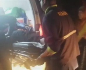 Kereta bertembung, ibu dan bayi cedera